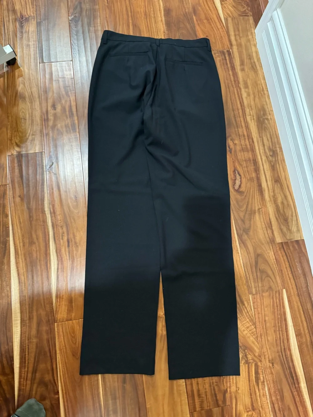 Banana Republic Men's Black Dress Pants Size 33 Long Stretch